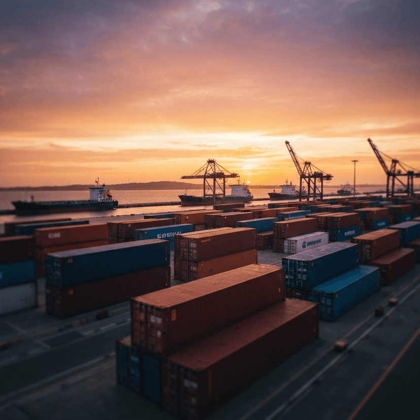 Port containers